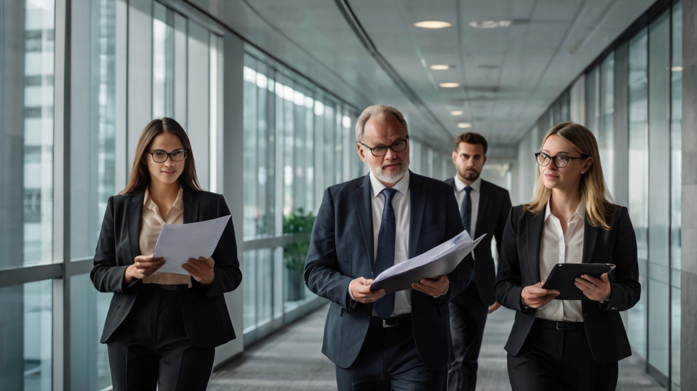 Equipo de auditores financieros de zaraluthivones